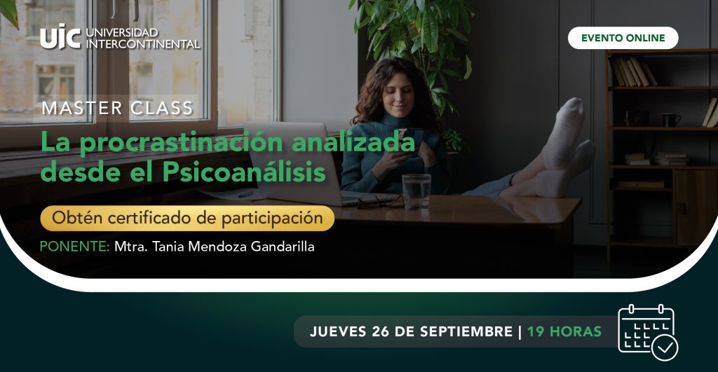 Master Class gratis sobre la procrastinación